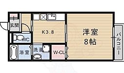 カナル桃山 1階/-