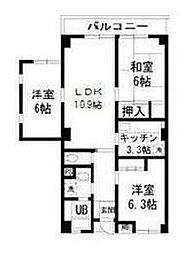 間取図画像 3LDK