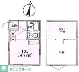 間取図画像 ワンルーム