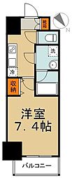 ドールマウスキャッスル 1Kの間取図画像