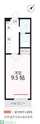 QUIET CRAB HOUSE 鶴見寺谷(仮) 1Kの間取図画像