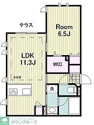 仮)本町1丁目メゾン 1LDKの間取図画像