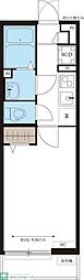 リブリ・東寺尾東台 1Kの間取図画像