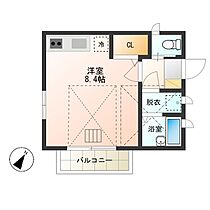 グリニッチコート 201 ｜ 東京都府中市分梅町２丁目40-20（賃貸アパート1R・2階・22.12㎡） その2