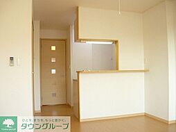 湘南新宿ライン高海 北鴻巣駅 徒歩6分の賃貸アパート 1階1Kのリビング/ダイニング