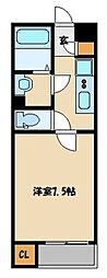 レオパレスクレイノサンフィットハイム日進 1Kの間取図画像