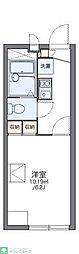 レオパレスウエスト本郷1 1Kの間取図画像