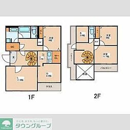 レキシントン 1 1階3SLDKの間取り