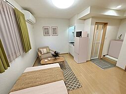 東京メトロ副都心線 池袋駅 徒歩11分の賃貸アパート 1階ワンルームのリビング/ダイニング