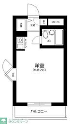 ハイネスプラザ新宿5 ワンルームの間取図画像