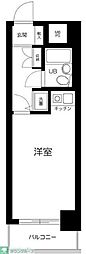 ライオンズプラザ方南町 1Kの間取図画像