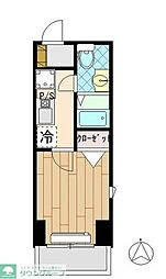 サチ・ベルマン西落合マンション 1Kの間取図画像