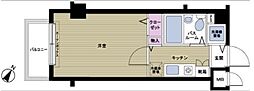 フェニックス荻窪弐番館 1Kの間取図画像
