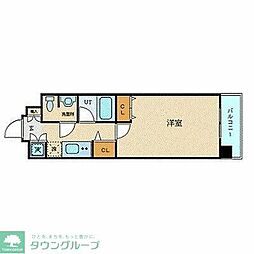 パレステュディオ渋谷本町 1Kの間取図画像
