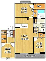 シャーメゾン城野駅前  ｜ 福岡県北九州市小倉北区片野新町2丁目（賃貸マンション3LDK・3階・79.63㎡） その2