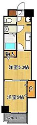 木下鉱産ビル2 2Kの間取図画像