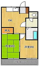 足原グリーンハイツ 2階