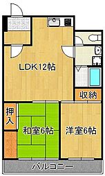 ハニーハイツ三萩野 9階/-