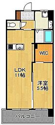 メディプラカーサ 1LDKの間取図画像