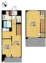G-Apartment開 9階/-