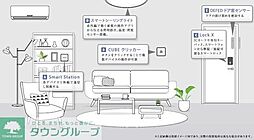 クレヴィスタ立石II 513 5階1Kのリビング/ダイニング