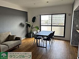 ベルシャトゥ津田沼 414 4階2LDKのリビング/ダイニング