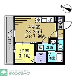 間取図画像 1DK