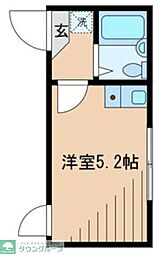 スリージェ平井 ワンルームの間取図画像