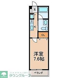 Livejoy 1Kの間取図画像