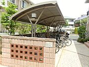 敷地内の駐輪場