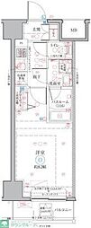 CREVISTAお花茶屋 1Kの間取図画像