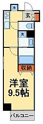 ボナール西船橋 1Kの間取図画像