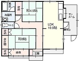 清音上中島平屋貸家