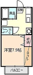 ペアシティ井手B 1階/112