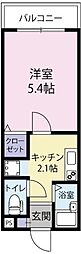 間取図画像 1K