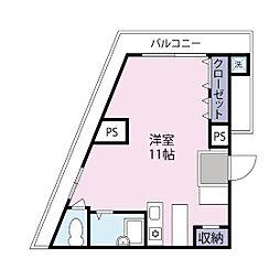 間取図画像 ワンルーム