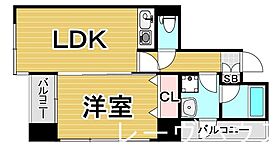 福岡県福岡市博多区美野島２丁目（賃貸マンション1LDK・5階・34.12㎡） その2