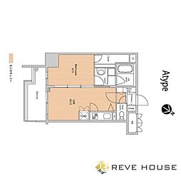 ラクレイス西新 1LDKの間取図画像