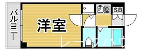 福岡県福岡市博多区千代４丁目（賃貸マンション1K・6階・17.55㎡） その2