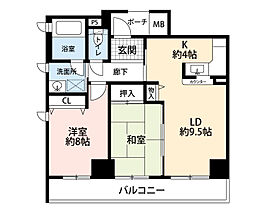 公社賃貸SMALIO あすと松之浜  ｜ 大阪府泉大津市二田町1丁目13-1（賃貸マンション2LDK・5階・60.20㎡） その2