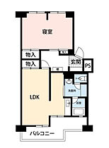 公社賃貸SMALIO 千里山田西  ｜ 大阪府吹田市山田西1丁目（賃貸マンション1LDK・8階・55.67㎡） その2