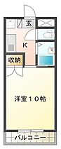 徳島県徳島市南昭和町6丁目（賃貸マンション1K・3階・26.52㎡） その2