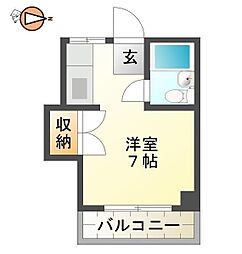 間取図画像 ワンルーム