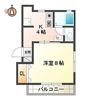 徳島県徳島市南田宮4丁目（賃貸アパート1DK・2階・30.70㎡） その2