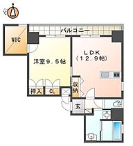 徳島県徳島市幸町1丁目（賃貸マンション1LDK・8階・59.43㎡） その2