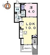 徳島県徳島市名東町3丁目（賃貸アパート1LDK・1階・32.44㎡） その2