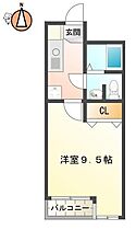 徳島県徳島市中常三島町2丁目（賃貸マンション1DK・2階・28.00㎡） その2