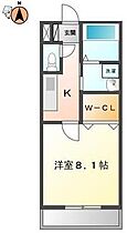 徳島県徳島市蔵本元町2丁目（賃貸マンション1K・3階・29.37㎡） その2