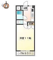 徳島県徳島市中常三島町1丁目（賃貸マンション1K・3階・32.00㎡） その2