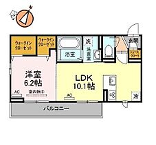 徳島県徳島市南二軒屋町3丁目（賃貸アパート1LDK・2階・41.85㎡） その2